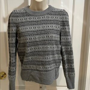 Faherty  Women's Nordic Wool Sweater size medium